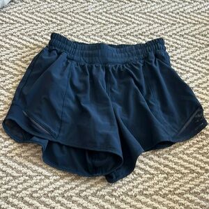 Lululemon shorts size: 4 length:4 inches navy blue